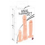 Набор анальных фаллоимитаторов с присосками Anal Training Set - Small Dildo with Suction Cup - телесные