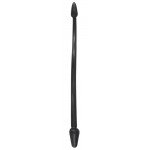Двусторонний анальный стимулятор с гибким соединением Double Plug Black - чёрный - 76 см Двусторонний анальный стимулятор с гибким соединением Double Plug Black - чёрный - 76 см