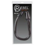 Двусторонний анальный стимулятор с гибким соединением Double Plug Black - чёрный - 76 см Двусторонний анальный стимулятор с гибким соединением Double Plug Black - чёрный - 76 см