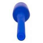 Уретральный вибростимулятор полый Dilator Vibrator - синий - 19 см