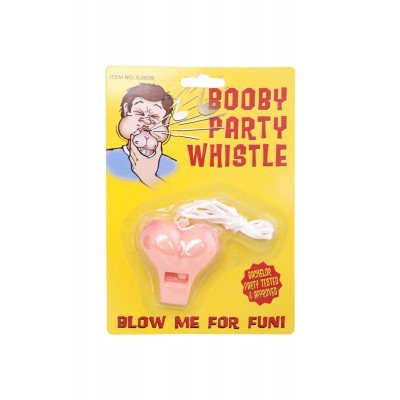 Свисток в виде женской груди Booby Party Whistle