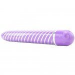 Вибратор-жезл Classix Sweet Swirl Vibrator - фиолетовый - 21 см