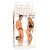 Полый страпон-фаллопротез Fetish Fantasy Series For Him or Her - телесный - 16,5 см