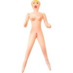 Надувная секс-кукла M.I.L.F. Doll с тремя любовными отверстиями - телесная - 150 см