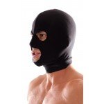 Маска шлем на голову Spandex 3 Hole Hood - чёрная Маска шлем на голову Spandex 3 Hole Hood - чёрная