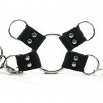 Набор фиксации Extreme Xor-Tie Kit: наручники+ наножники, с цепочкой