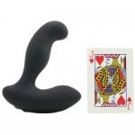 Вибромассажер простаты с электростимуляцией Anal Fantasy Elite Electro Stim Prostate Vibe - чёрный - 13,3 см Вибромассажер простаты с электростимуляцией Anal Fantasy Elite Electro Stim Prostate Vibe - чёрный - 13,3 см