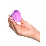 Виброприсоски-стимуляторы на соски Vibrating Nipple Suck-Hers - фиолетовые