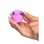 Виброприсоски-стимуляторы на соски Vibrating Nipple Suck-Hers - фиолетовые