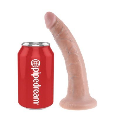 Реалистичный фаллоимитатор на присоске King Cock 7