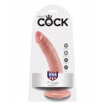 Реалистичный фаллоимитатор на присоске King Cock 7 Реалистичный фаллоимитатор на присоске King Cock 7