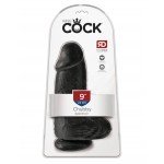 Толстый фаллоимитатор-реалистик с мошонкой King Cock 9 Толстый фаллоимитатор-реалистик с мошонкой King Cock 9