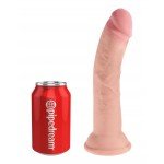 Суперреалистичный упругий и гибкий фаллоимитатор с присоской King Cock Plus Triple Density 8 Суперреалистичный упругий и гибкий фаллоимитатор с присоской King Cock Plus Triple Density 8