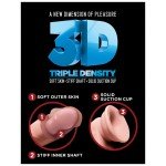 Суперреалистичный упругий и гибкий фаллоимитатор с присоской King Cock Plus Triple Density 9