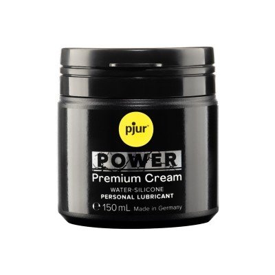 Cмазка-крем для фистинга Pjur Power Premium Cream на силиконовой основе - 150 мл