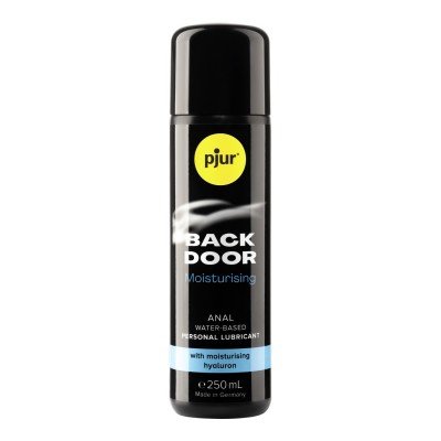 Концентрированная анальная смазка-лубрикант на водной основе Pjur Back Door Moisturising с гиалуроном - 250 мл