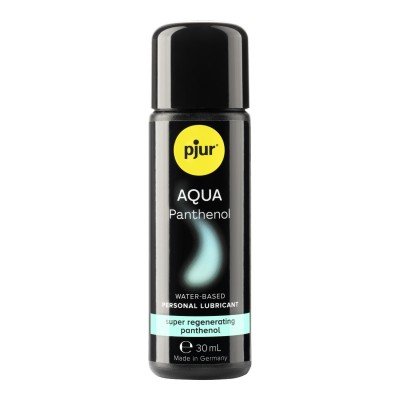 Смазка-лубрикант на водной основе Pjur Aqua Panthenol с заживляющим свойством пантелона - 30 мл