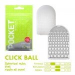Карманный мастурбатор Tenga Pocket Click Ball с мягкой стимуляцией сферическими выступами Карманный мастурбатор Tenga Pocket Click Ball с мягкой стимуляцией сферическими выступами