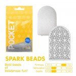 Карманный мастурбатор Tenga Pocket Spark Beads с умеренной стимуляцией бусинами Карманный мастурбатор Tenga Pocket Spark Beads с умеренной стимуляцией бусинами
