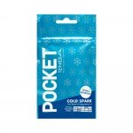 Карманный мастурбатор Tenga Pocket Cold Spark с умеренной стимуляцией бусинами и охлаждающим эффектом Карманный мастурбатор Tenga Pocket Cold Spark с умеренной стимуляцией бусинами и охлаждающим эффектом