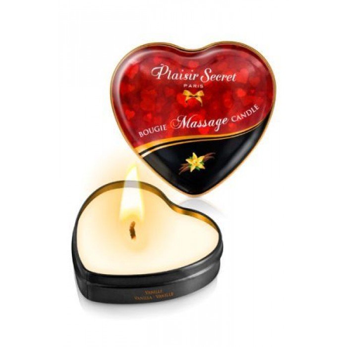 Массажная свеча с ароматом ванили Bougie Massage Candle - 35 мл Массажная свеча с ароматом ванили Bougie Massage Candle - 35 мл