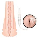 Мастурбатор вагина в тубе - киска со сквиртом Pornstar Zoye Monroe - 22 см