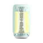 Ультрамягкий и шелковистый многоразовый мастурбатор Tenga Puffy Mint Green с регулировкой давления - мятно-зелёный - 16,5 см Ультрамягкий и шелковистый многоразовый мастурбатор Tenga Puffy Mint Green с регулировкой давления - мятно-зелёный - 16,5 см