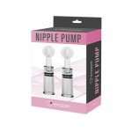 Вакуумные помпы для сосков Nipple Sucker Erozon с винтовым механизмом - размер S - белые Вакуумные помпы для сосков Nipple Sucker Erozon с винтовым механизмом - размер S - белые