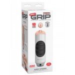 Мастурбатор вагина в мягкой тубе с вибрацией Extreme Toyz Mega Grip Vibrating Stroker Pussy - телесный - 23,4 см Мастурбатор вагина в мягкой тубе с вибрацией Extreme Toyz Mega Grip Vibrating Stroker Pussy - телесный - 23,4 см
