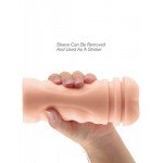 Мастурбатор вагина в мягкой тубе с вибрацией Extreme Toyz Mega Grip Vibrating Stroker Pussy - телесный - 23,4 см Мастурбатор вагина в мягкой тубе с вибрацией Extreme Toyz Mega Grip Vibrating Stroker Pussy - телесный - 23,4 см