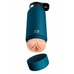 Мастурбатор-вагина FUCK FLASK в стиле синей бутылки для воды - телесный - 23,8 см Мастурбатор-вагина FUCK FLASK в стиле синей бутылки для воды - телесный - 23,8 см