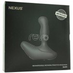 Вибромассажер простаты с вращающейся головкой Nexus Revo New - чёрный - 14,5 см Вибромассажер простаты с вращающейся головкой Nexus Revo New - чёрный - 14,5 см