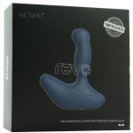 Вибромассажер простаты с вращающейся головкой Nexus Revo New - синий - 14,5 см Вибромассажер простаты с вращающейся головкой Nexus Revo New - синий - 14,5 см