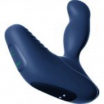Вибромассажер простаты с вращающейся головкой Nexus Revo New - синий - 14,5 см