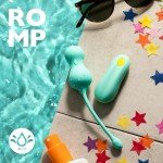 Вибро-стимулятор для зоны G с дистанционным управлением Romp Cello - бирюзовый