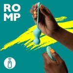 Вибро-стимулятор для зоны G с дистанционным управлением Romp Cello - бирюзовый
