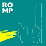 Вибро-стимулятор для зоны G с дистанционным управлением Romp Cello - бирюзовый
