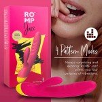 Вибратор-кролик с рельефными ребрами и клиторальным отростком Romp Jazz - розовый - 21 см Вибратор-кролик с рельефными ребрами и клиторальным отростком Romp Jazz - розовый - 21 см
