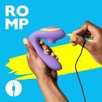 Вакуумно-волновой стимулятор клитора с гибким вагинальным вибратором Romp Reverb - сиреневый Вакуумно-волновой стимулятор клитора с гибким вагинальным вибратором Romp Reverb - сиреневый
