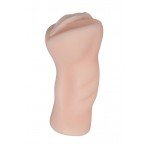 Мастурбатор вагина Real Woman Мулатка со сложным внутренним рельефом - телесный - 14,5 см