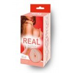 Мастурбатор вагина Real Woman Рыжая со сложным внутренним рельефом - телесный - 14,5 см