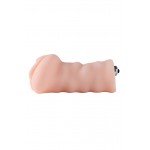 Мастурбатор вагина из реалистичной киберкожи с вибрацией Real Women Vibration - телесный - 14 см