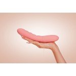 Возвратно-поступательный вибратор Svakom Ava Neo Peach Pink с управлением со смартфона и подключением к интерактивным видео - персиковый - 19,6 см Возвратно-поступательный вибратор Svakom Ava Neo Peach Pink с управлением со смартфона и подключением к интерактивным видео - персиковый - 19,6 см