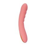Возвратно-поступательный вибратор Svakom Ava Neo Peach Pink с управлением со смартфона и подключением к интерактивным видео - персиковый - 19,6 см Возвратно-поступательный вибратор Svakom Ava Neo Peach Pink с управлением со смартфона и подключением к интерактивным видео - персиковый - 19,6 см