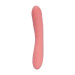 Возвратно-поступательный вибратор Svakom Ava Neo Peach Pink с управлением со смартфона и подключением к интерактивным видео - персиковый - 19,6 см Возвратно-поступательный вибратор Svakom Ava Neo Peach Pink с управлением со смартфона и подключением к интерактивным видео - персиковый - 19,6 см