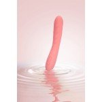 Возвратно-поступательный вибратор Svakom Ava Neo Peach Pink с управлением со смартфона и подключением к интерактивным видео - персиковый - 19,6 см Возвратно-поступательный вибратор Svakom Ava Neo Peach Pink с управлением со смартфона и подключением к интерактивным видео - персиковый - 19,6 см