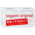 Ультратонкие полиуретановые презервативы Sagami Original 0.02 - 6 шт