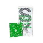 Ультратонкие латексные презервативы с точками Sagami Xtreme Type-E Dotted 0,02 мм - 10 шт