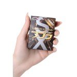 Латексные презервативы Sagami Xtreme Cobra с сужением у основания - 3 шт Латексные презервативы Sagami Xtreme Cobra с сужением у основания - 3 шт