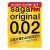 Ультратонкие полиуретановые презервативы Sagami Original 0.02 EXTRA LARGE XL увеличенного размера - 3 шт